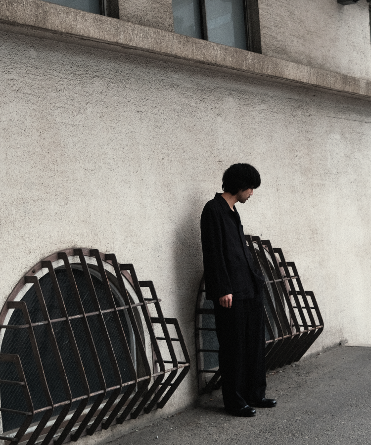 SHIUN シウンLINEN OPEN COLLAR JACKET M 未使用品 - メルカリ