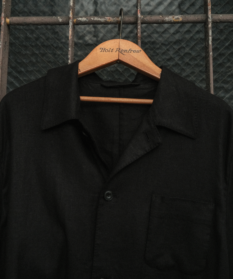 SHIUN シウンLINEN OPEN COLLAR JACKET M 未使用品 - メルカリ
