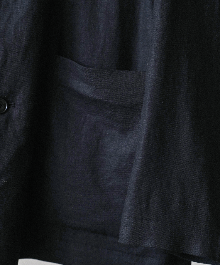 shiun(シウン) ONLINE STORE / LINEN OPEN COLLAR JACKET