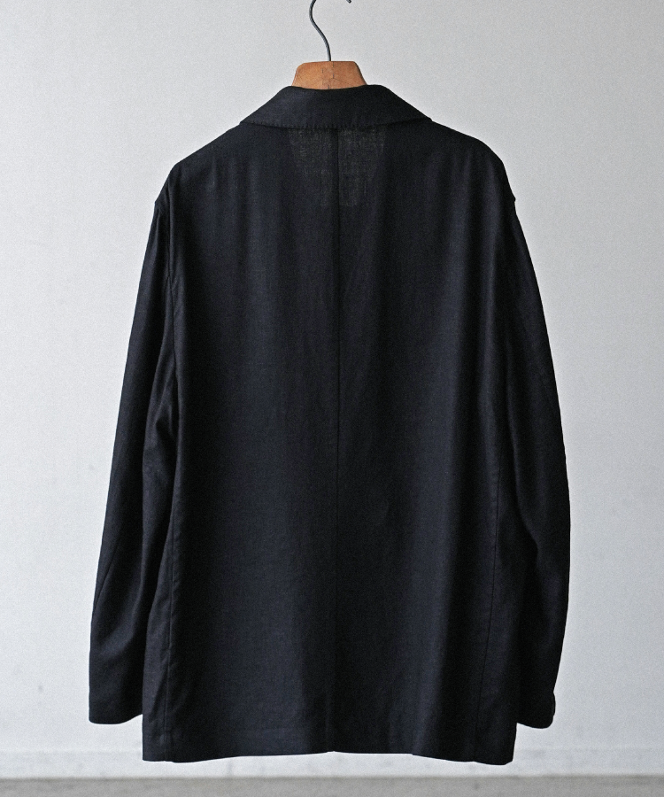 SHIUN シウンLINEN OPEN COLLAR JACKET M 未使用品 shiun(シウン) ONLINE STORE / LINEN OPEN COLLAR JACKET