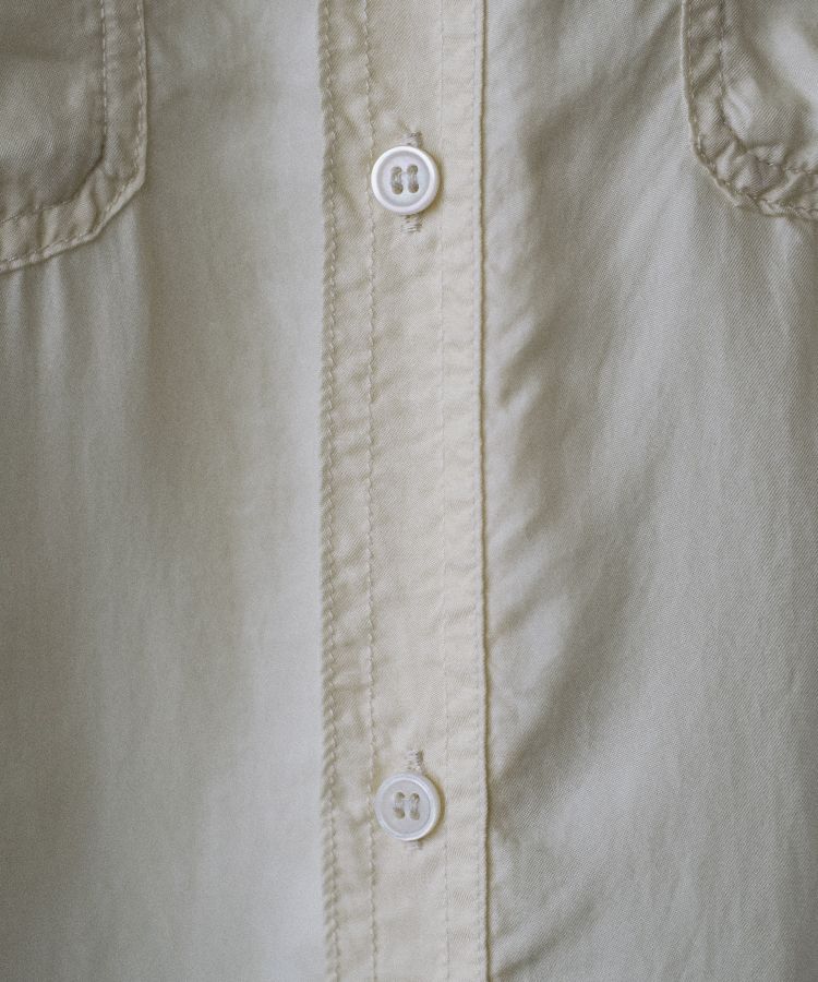 shiun(シウン) ONLINE STORE / CUPRO FIBRIL UTILITY SHIRT