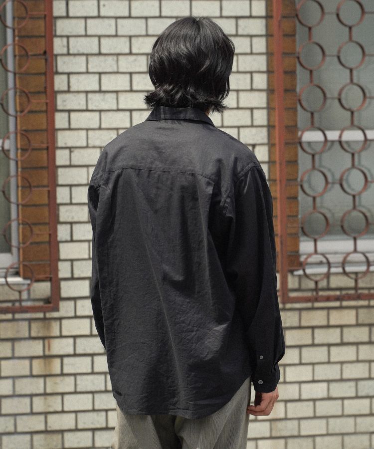 shiun(シウン) ONLINE STORE / LINEN SHEER L/S SHIRTS