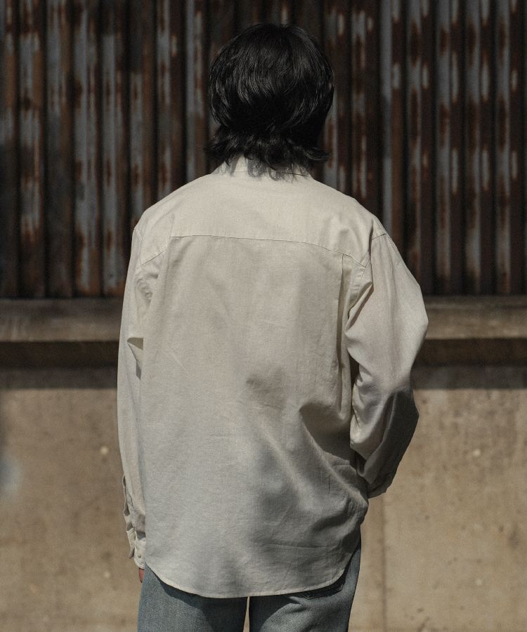 shiun(シウン) ONLINE STORE / LINEN SHEER L/S SHIRTS