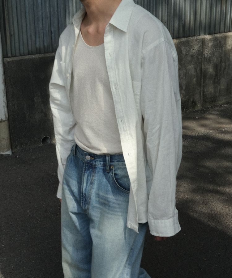 shiun(シウン) ONLINE STORE / LINEN SHEER L/S SHIRTS