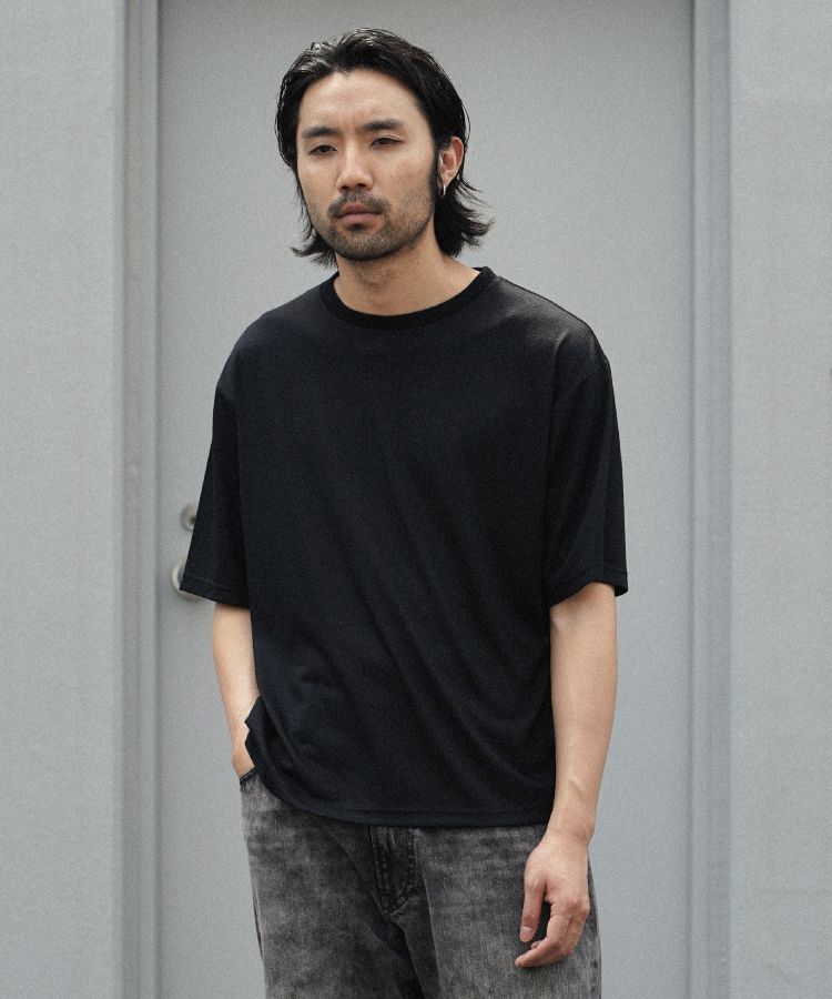 トップス shiun WOOL CREW NECK TEE shiun(シウン) ONLINE STORE / WOOL CREW NECK TEE