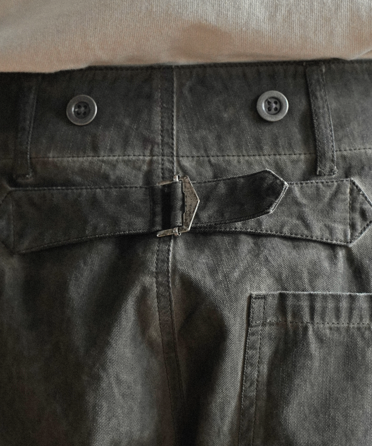 shiun(シウン) ONLINE STORE / FADED COTTON TROUSERS
