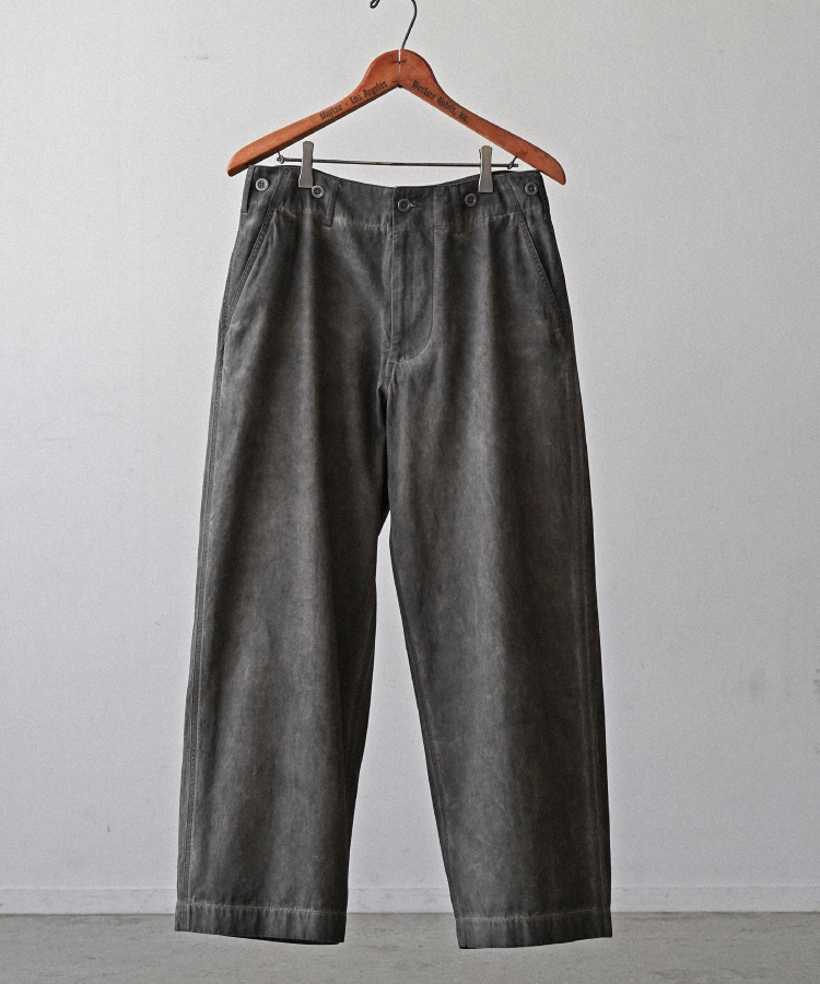 shiun(シウン) ONLINE STORE / FADED COTTON TROUSERS