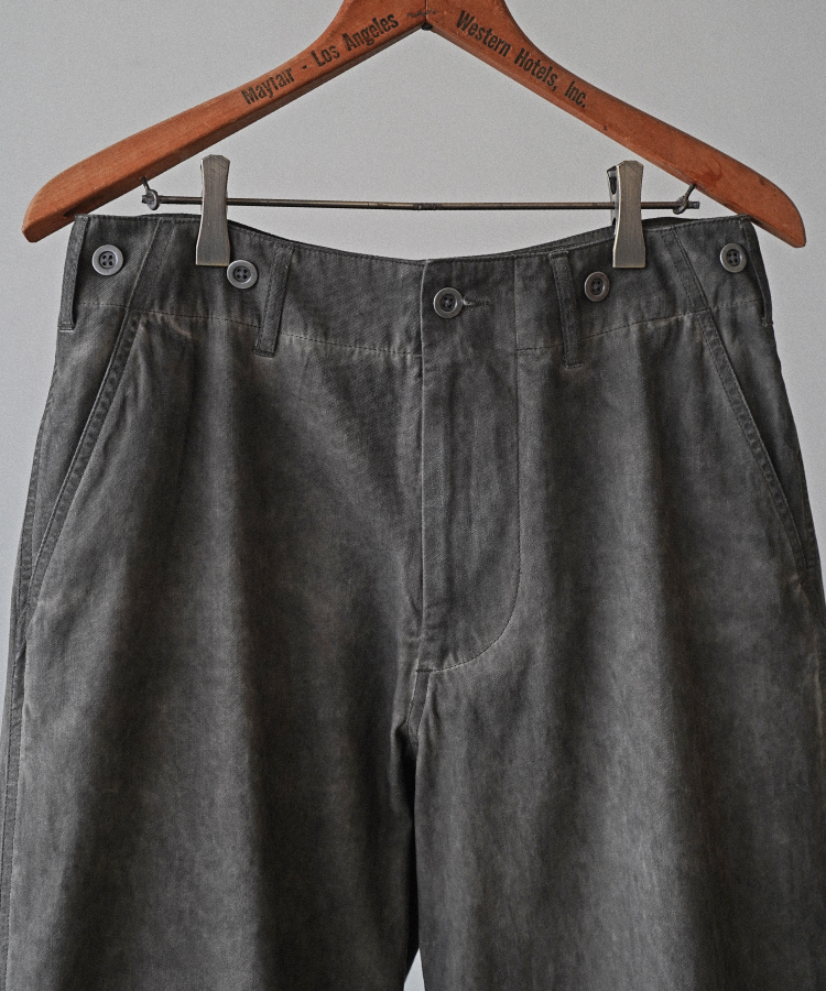 shiun(シウン) ONLINE STORE / FADED COTTON TROUSERS