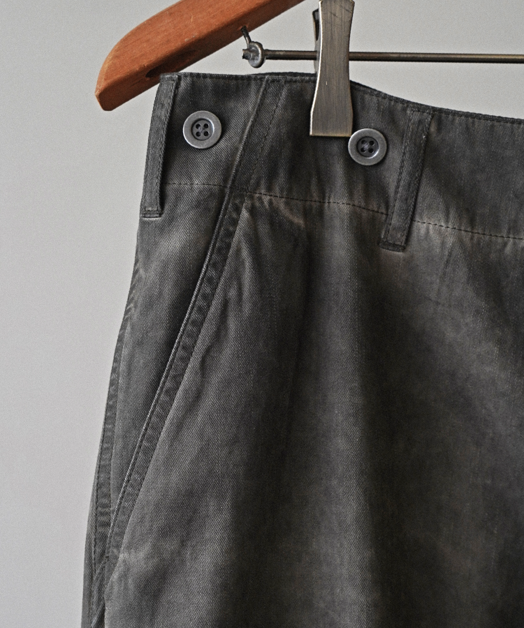 shiun(シウン) ONLINE STORE / FADED COTTON TROUSERS