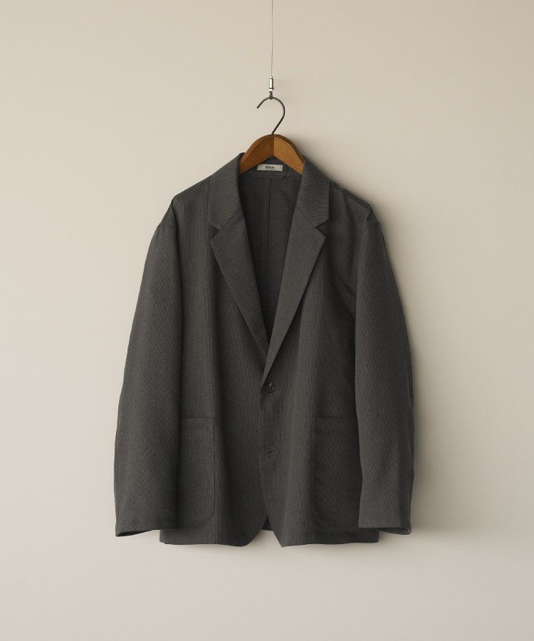 ジャケット・アウター shiun P/L SINGLE BREASTED JACKET shiun(シウン) ONLINE STORE / P/L SINGLE BREASTED JACKET
