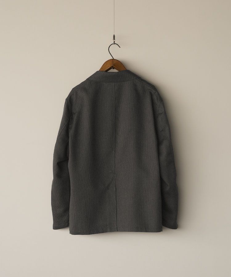 【新品】shiun P/L SINGLE BREASTED JACKET XS shiun(シウン) ONLINE STORE / P/L SINGLE BREASTED JACKET