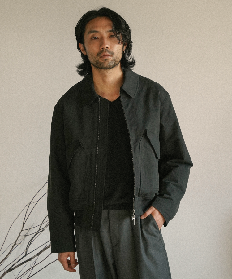 C/N FLIGHT BLOUSON