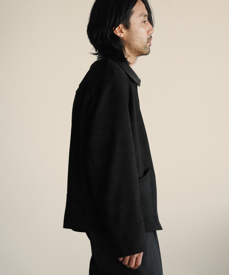 shiun(シウン) ONLINE STORE / FAUX SUEDE ZIP BLOUSON
