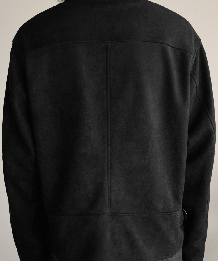 shiun(シウン) ONLINE STORE / FAUX SUEDE ZIP BLOUSON
