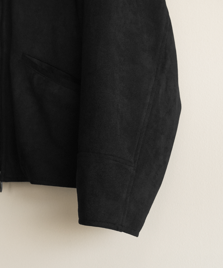 shiun(シウン) ONLINE STORE / FAUX SUEDE ZIP BLOUSON
