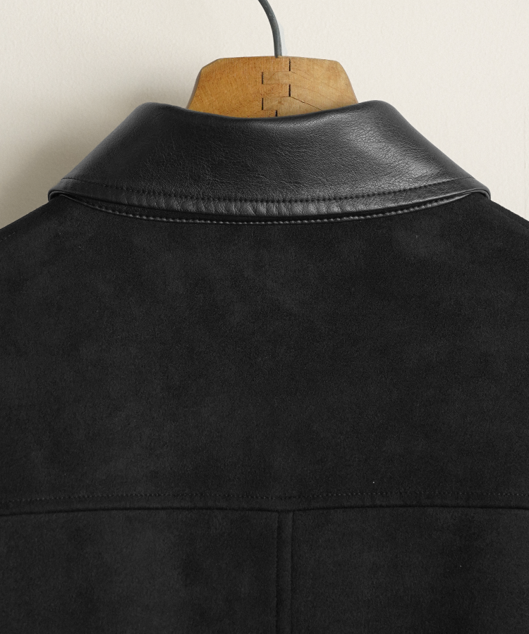 ジャケット・アウター shiun/FAUX SUEDE ZIP BLOUSON shiun(シウン) ONLINE STORE / FAUX SUEDE ZIP BLOUSON