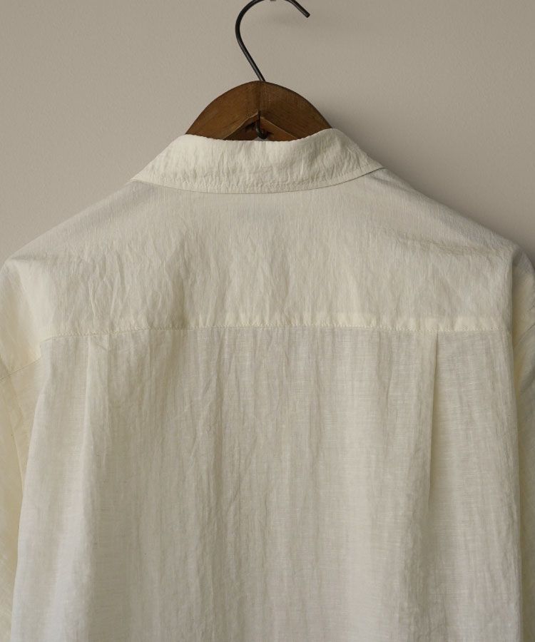 shiun(シウン) ONLINE STORE / WASHED COTTON SHEER SHIRT