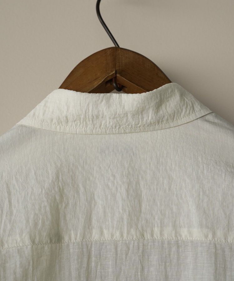 shiun(シウン) ONLINE STORE / WASHED COTTON SHEER SHIRT