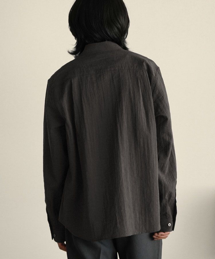shiun(シウン) ONLINE STORE / WASHED COTTON SHEER SHIRT