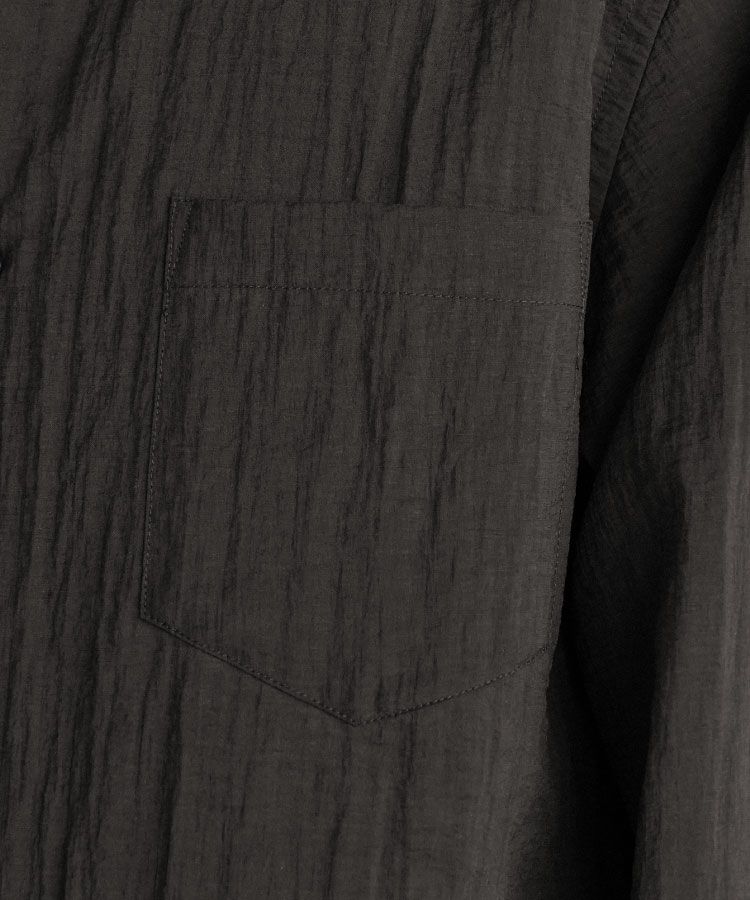 shiun(シウン) ONLINE STORE / WASHED COTTON SHEER SHIRT