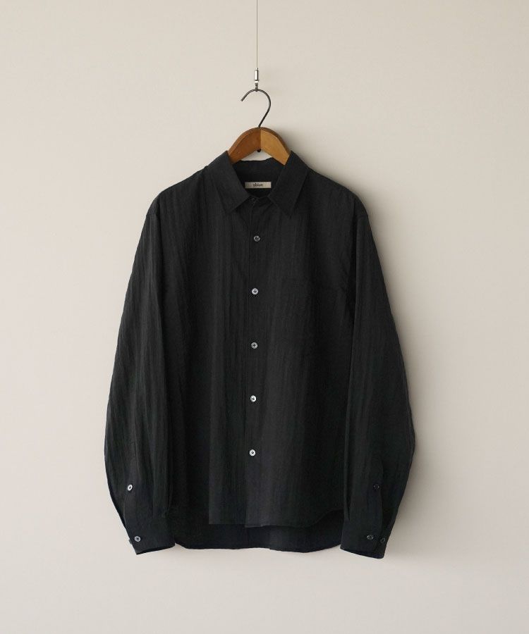 shiun(シウン) ONLINE STORE / WASHED COTTON SHEER SHIRT