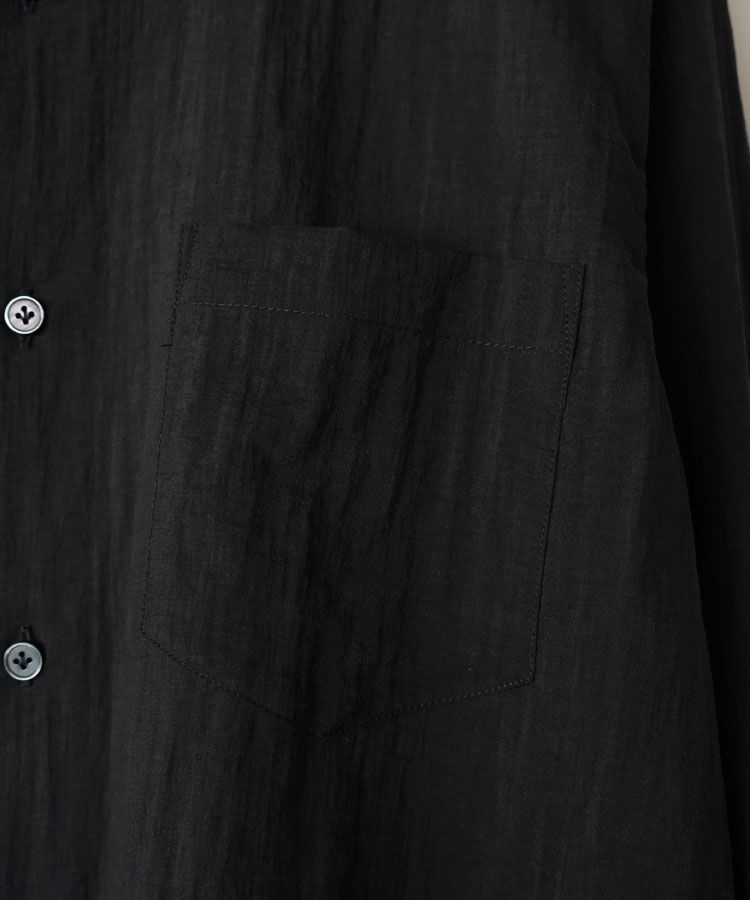 shiun(シウン) ONLINE STORE / WASHED COTTON SHEER SHIRT