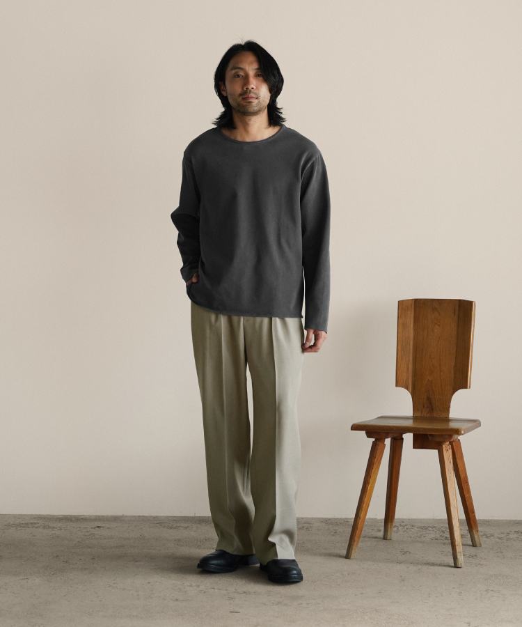 t*l様 COTTON COMPACT L/S TEE shiun shiun(シウン) ONLINE STORE / COTTON COMPACT L/S TEE