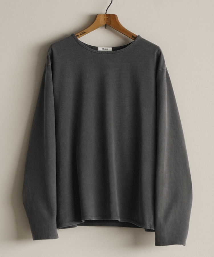 shiun(シウン) ONLINE STORE / COTTON COMPACT L/S TEE