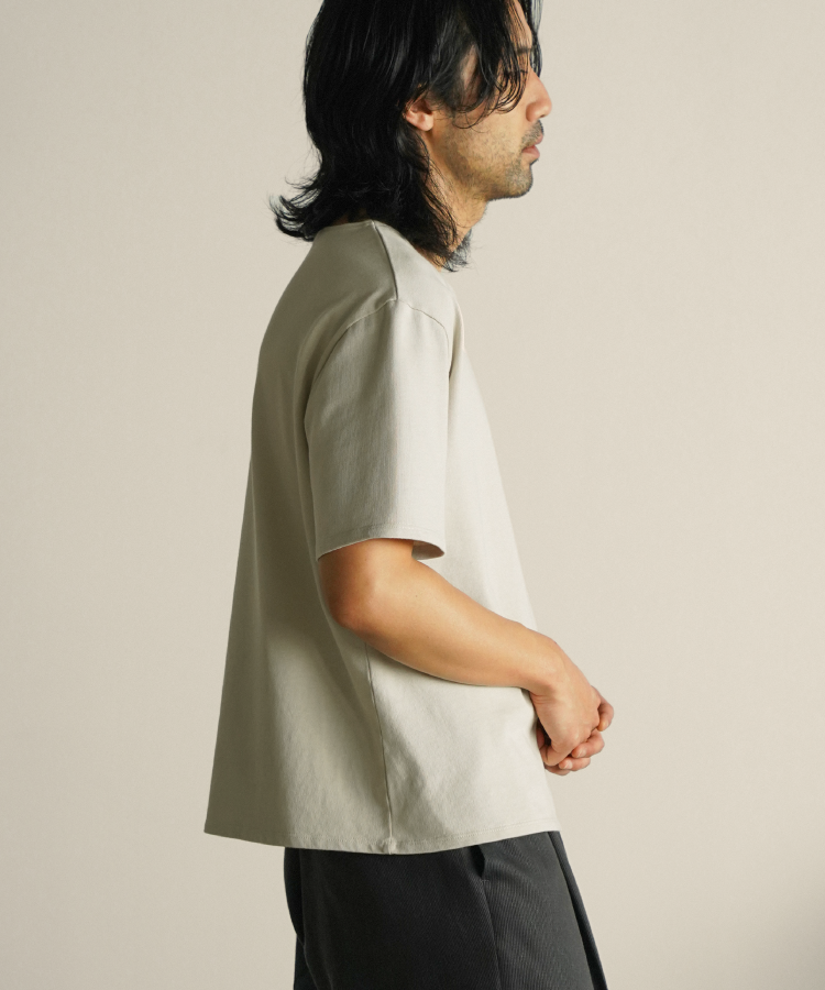 COTTON COMPACT TEE