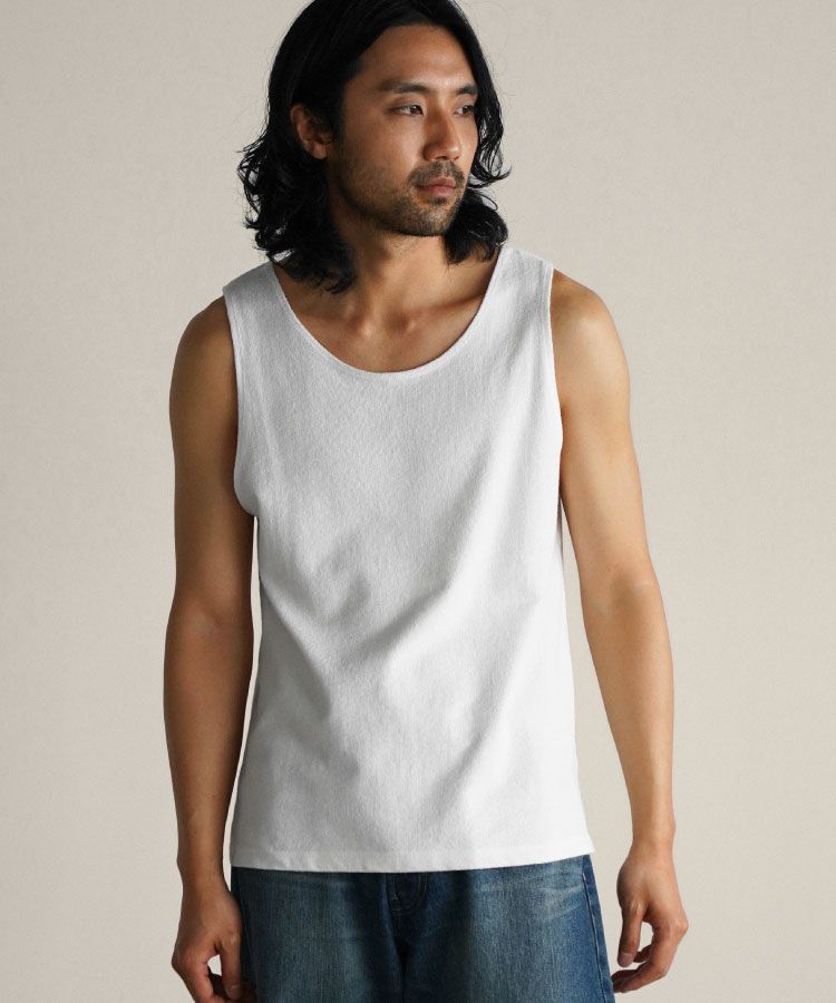shiun(シウン) ONLINE STORE / COTTON SLUB TANK TOP 2P