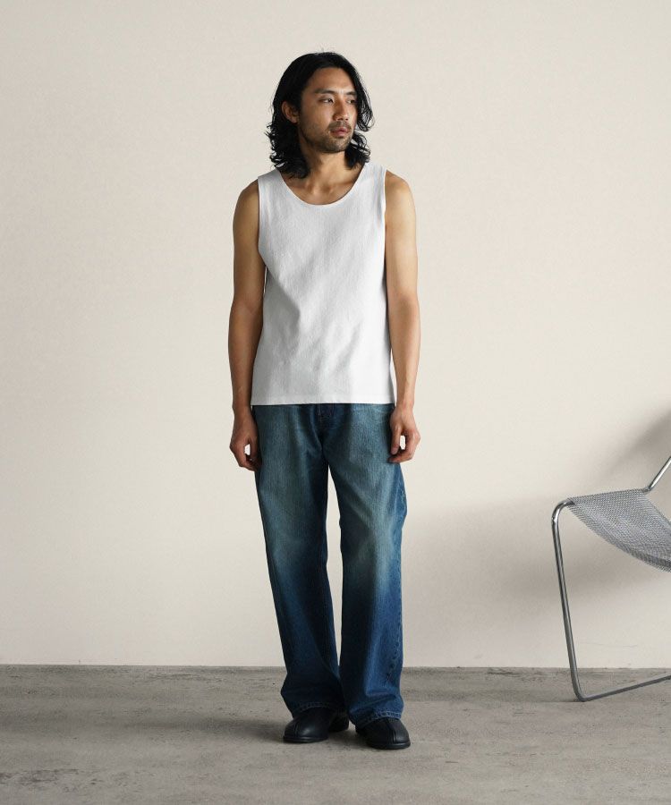 shiun(シウン) ONLINE STORE / COTTON SLUB TANK TOP 2P