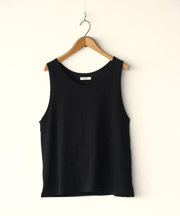 shiun(シウン) ONLINE STORE / COTTON SLUB TANK TOP 2P