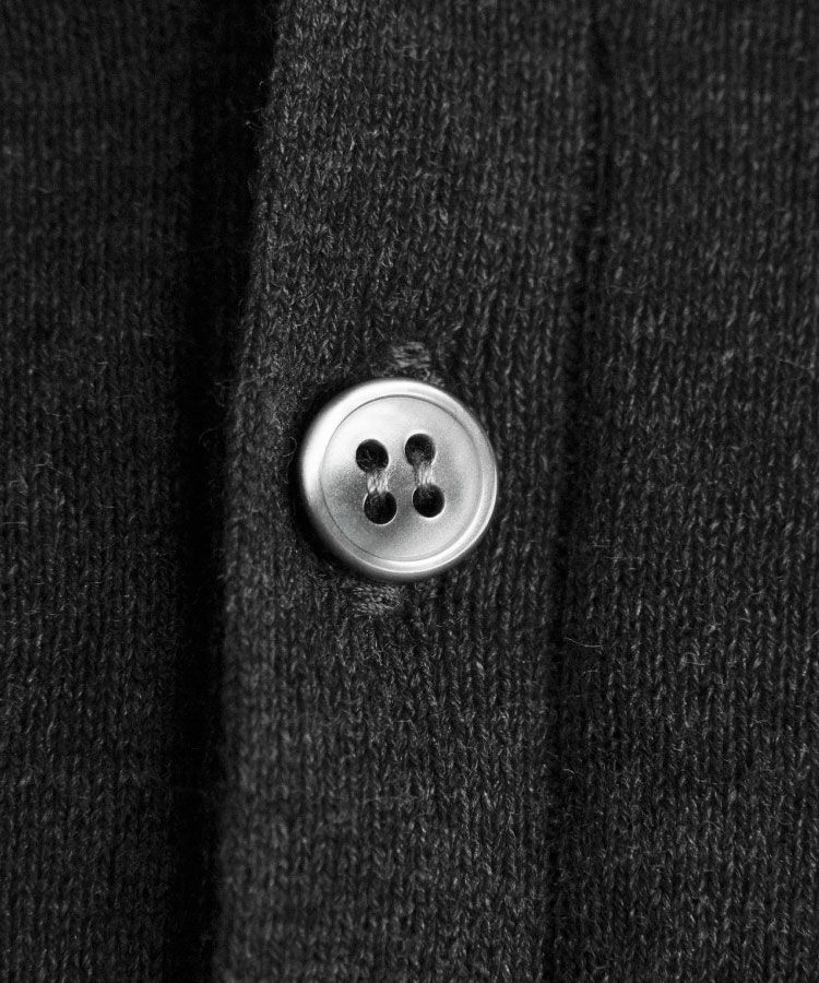 T/C HENLEY NECK KNIT