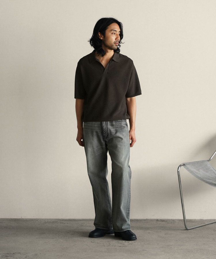 shiun(シウン) ONLINE STORE / GARTER SKIPPER KNIT
