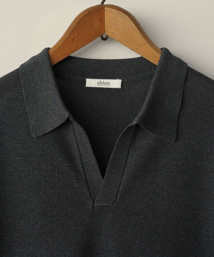 shiun(シウン) ONLINE STORE / GARTER SKIPPER KNIT