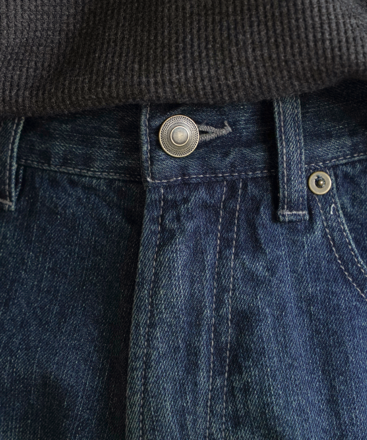 shiun(シウン) ONLINE STORE / STRAIGHT SLUB DENIM PANTS shiun(シウン) ONLINE STORE / STRAIGHT SLUB DENIM PANTS