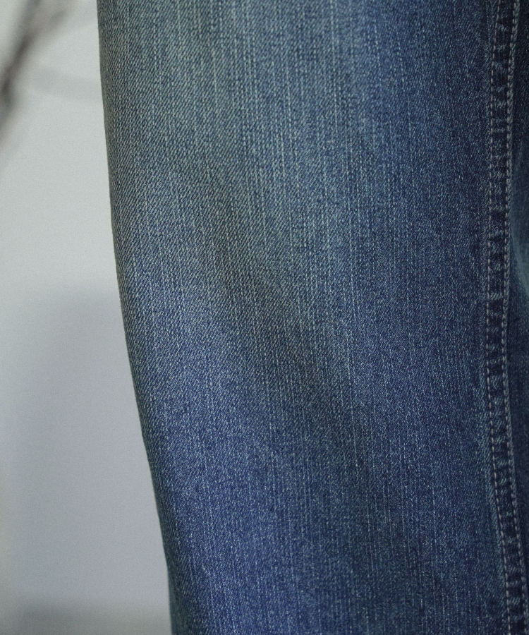 shiun(シウン) ONLINE STORE / STRAIGHT SLUB DENIM PANTS