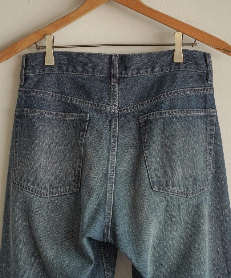shiun(シウン) ONLINE STORE / STRAIGHT SLUB DENIM PANTS
