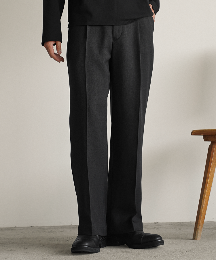 shiun(シウン) ONLINE STORE / SEMI FLARE TROUSERS shiun(シウン) ONLINE STORE / SEMI FLARE TROUSERS