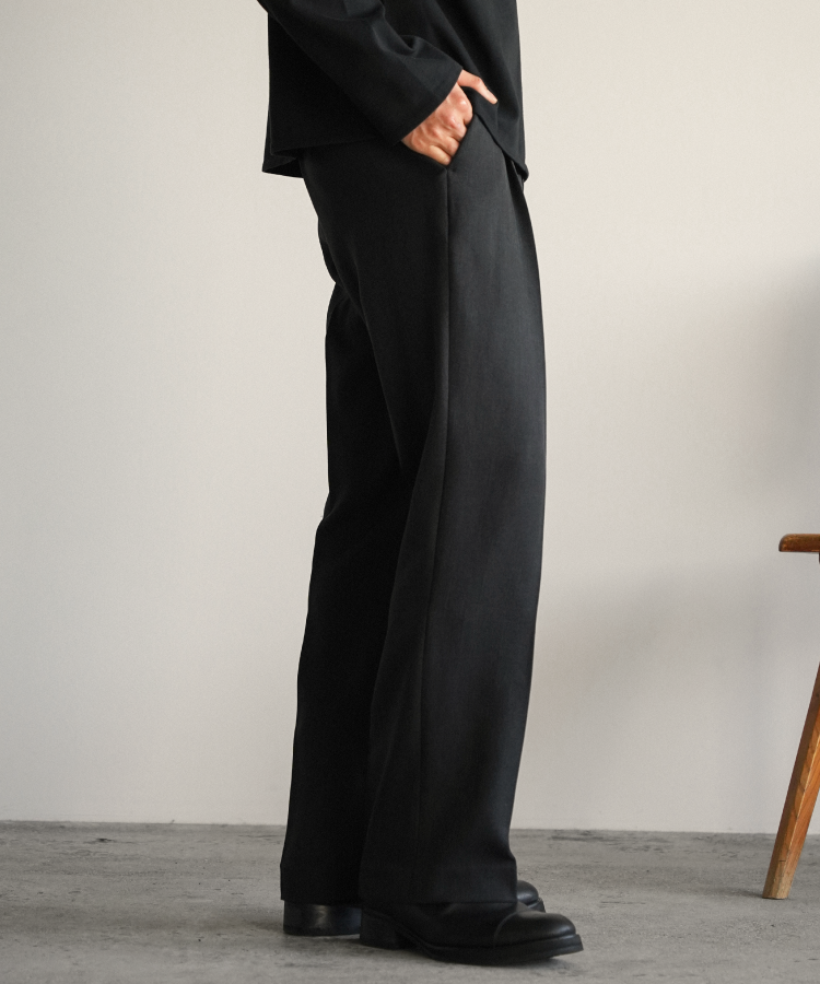 shiun SEMI FLARE TROUSERS（Sサイズ） shiun(シウン) ONLINE STORE / SEMI FLARE TROUSERS
