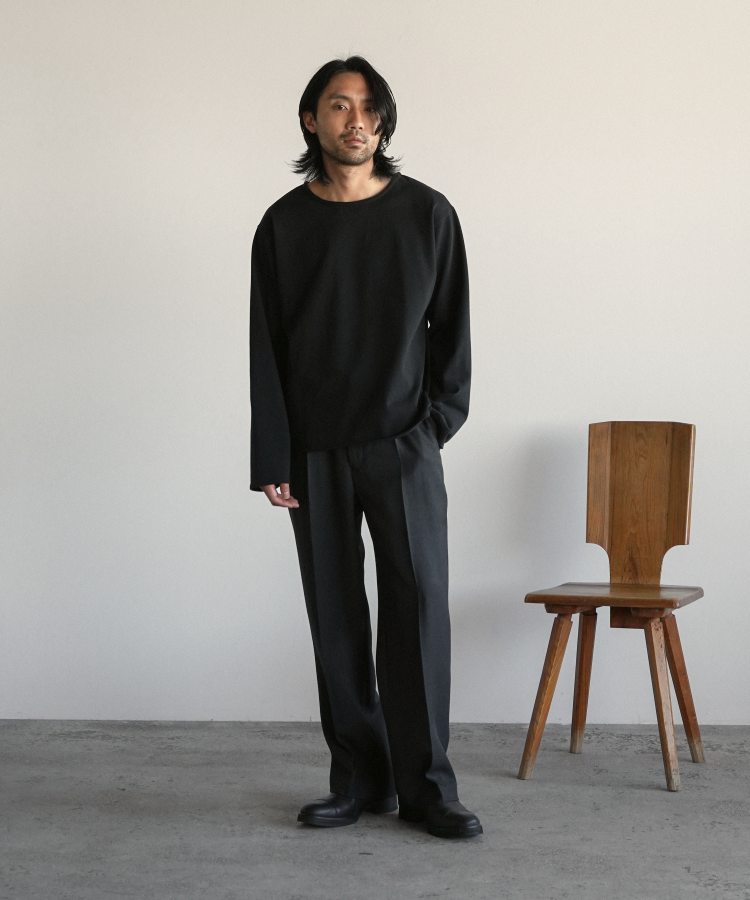 パンツ shiun/SEMI FLARE TROUSERS shiun(シウン) ONLINE STORE / SEMI FLARE TROUSERS