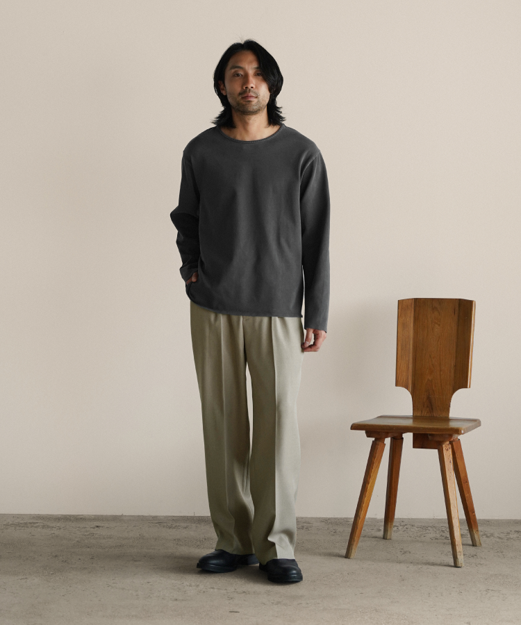 shiun(シウン) ONLINE STORE / SEMI FLARE TROUSERS