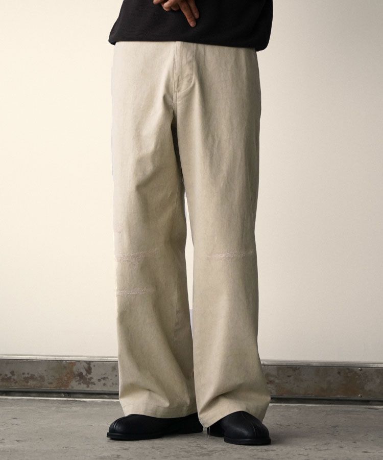 パンツ shiun REPAIR CHINO TROUSERS M shiun(シウン) ONLINE STORE / REPAIR CHINO TROUSERS