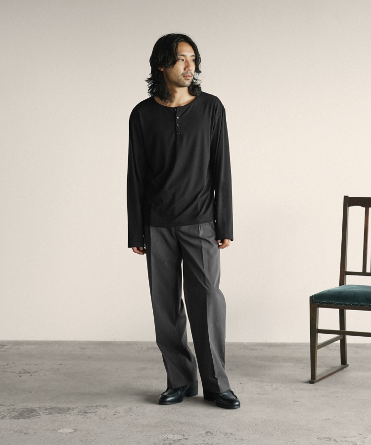 shiun(シウン) ONLINE STORE / STRAIGHT BREEZE SLACKS