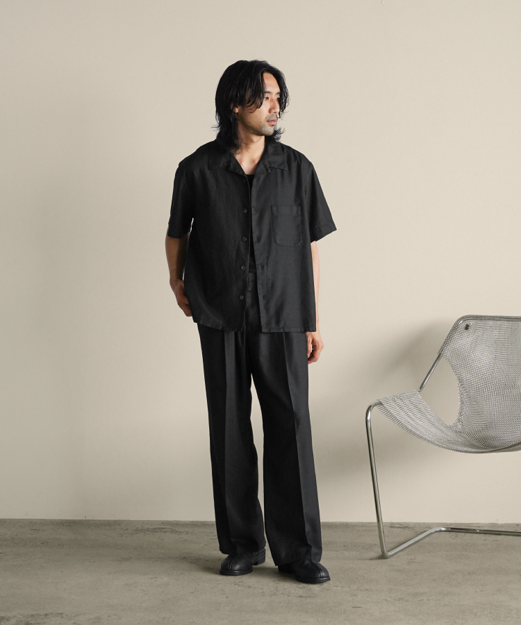 shiun(シウン) ONLINE STORE / CHINTZ LINEN EASY TROUSERS