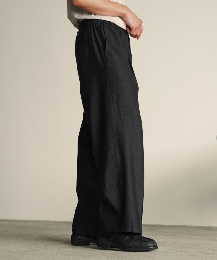 shiun(シウン) ONLINE STORE / CHINTZ LINEN EASY TROUSERS