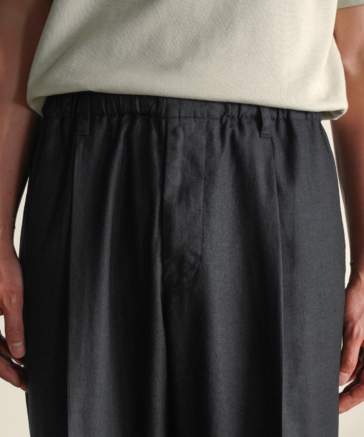 shiun(シウン) ONLINE STORE / CHINTZ LINEN EASY TROUSERS