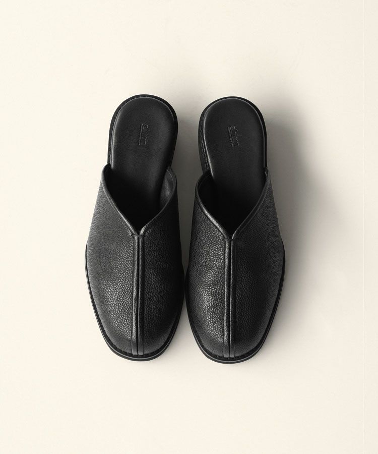 【新品 最安値】shiun LEATHER SQUARE MULE 41 shiun(シウン) ONLINE STORE / LEATHER SQUARE MULE